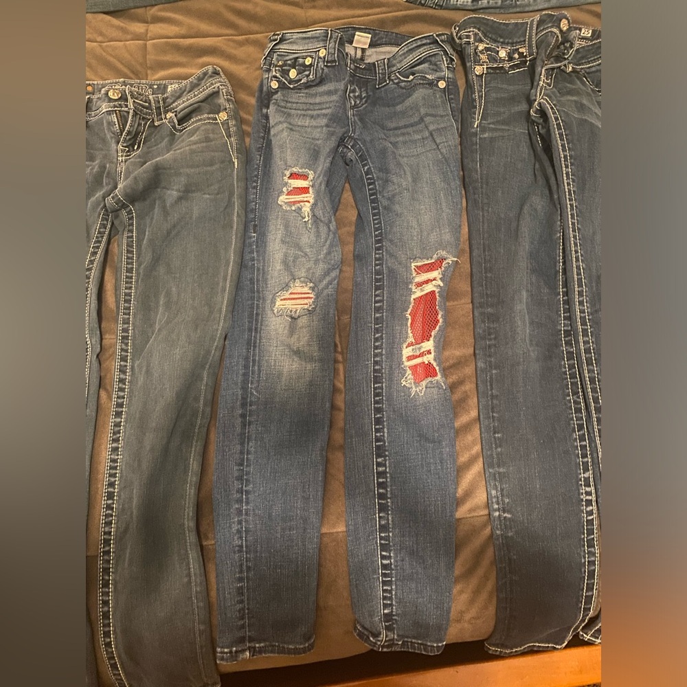 True Religion skinny jeans size 25